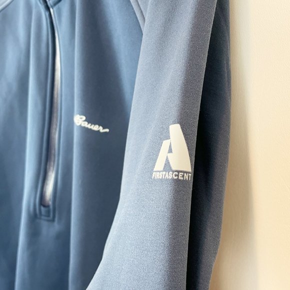 Eddie Bauer Outpace Storm HZ Mock 1/2-Zip Blue First Ascent XL - Picture 3 of 11